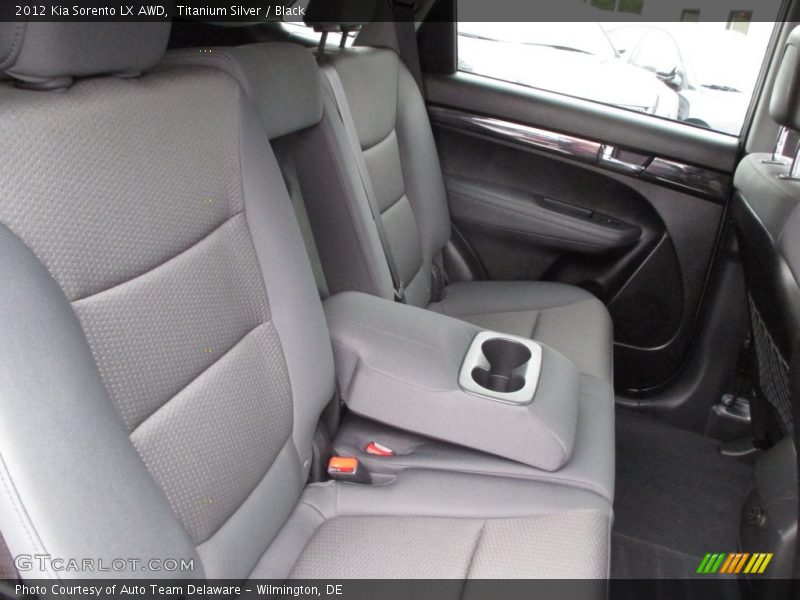 Titanium Silver / Black 2012 Kia Sorento LX AWD