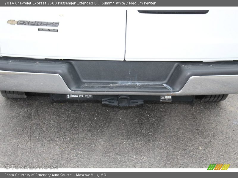 Summit White / Medium Pewter 2014 Chevrolet Express 3500 Passenger Extended LT