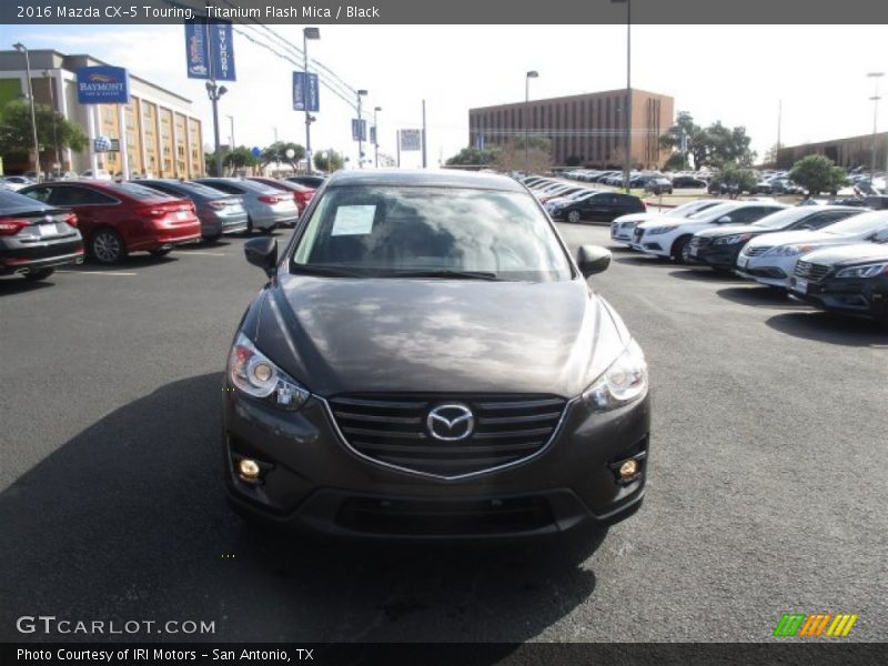 Titanium Flash Mica / Black 2016 Mazda CX-5 Touring