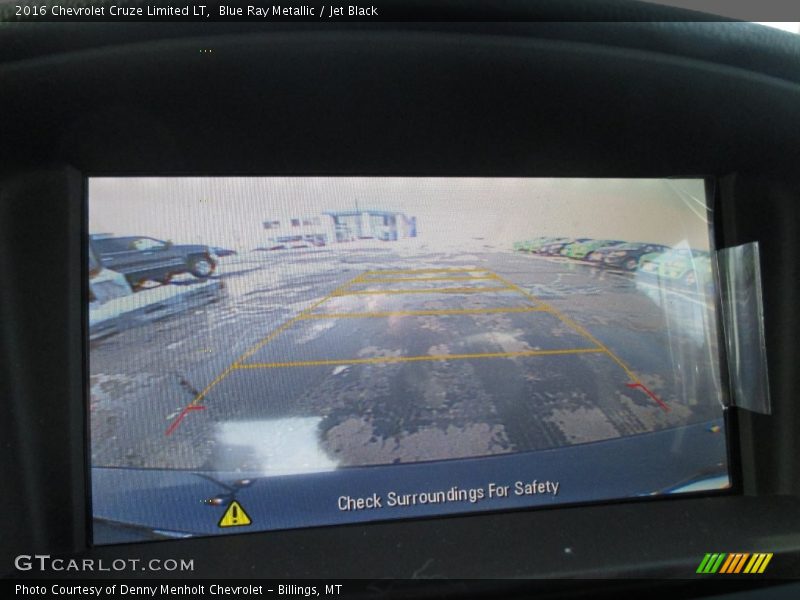 Blue Ray Metallic / Jet Black 2016 Chevrolet Cruze Limited LT
