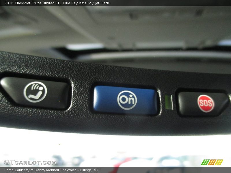 Blue Ray Metallic / Jet Black 2016 Chevrolet Cruze Limited LT