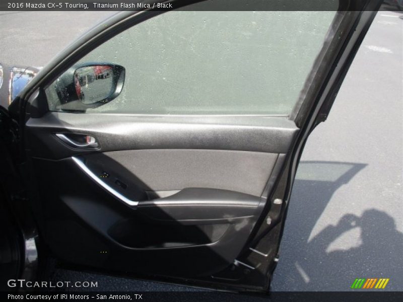 Titanium Flash Mica / Black 2016 Mazda CX-5 Touring