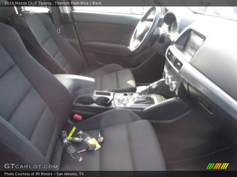 Titanium Flash Mica / Black 2016 Mazda CX-5 Touring