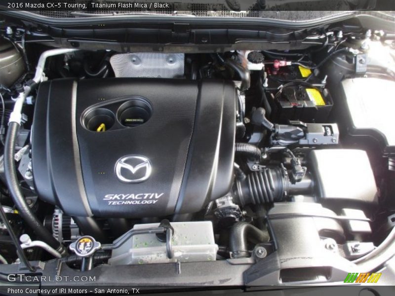 Titanium Flash Mica / Black 2016 Mazda CX-5 Touring