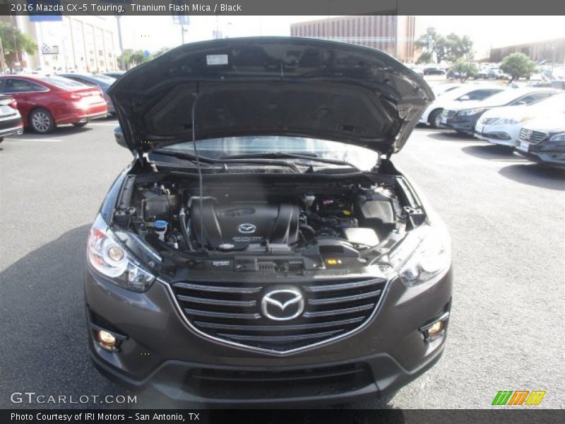 Titanium Flash Mica / Black 2016 Mazda CX-5 Touring