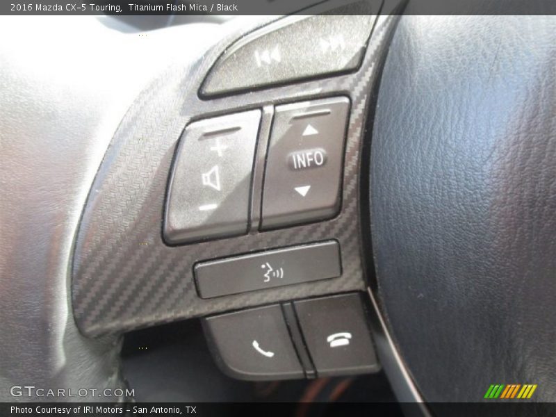 Titanium Flash Mica / Black 2016 Mazda CX-5 Touring