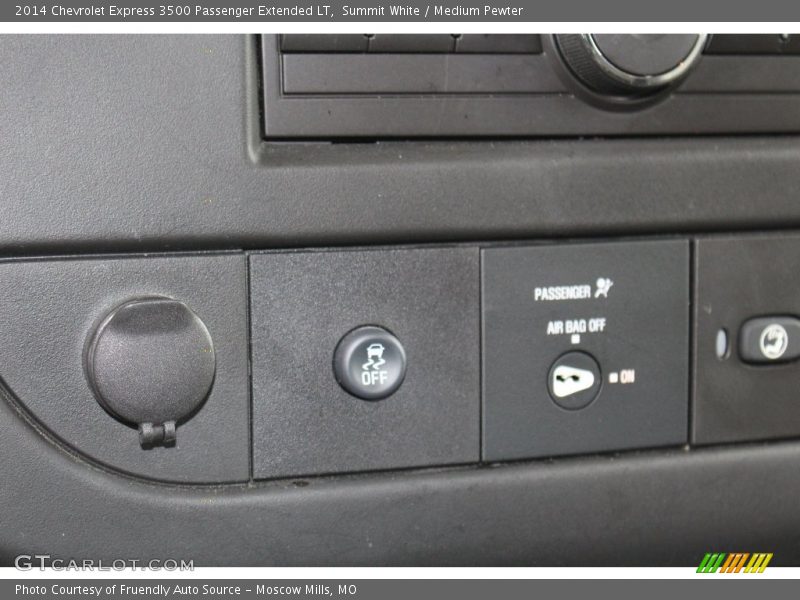 Summit White / Medium Pewter 2014 Chevrolet Express 3500 Passenger Extended LT