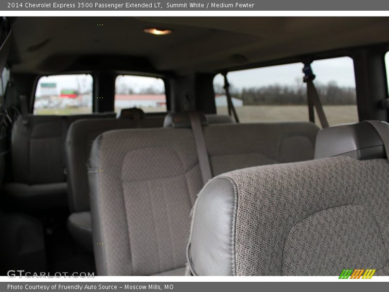 Summit White / Medium Pewter 2014 Chevrolet Express 3500 Passenger Extended LT