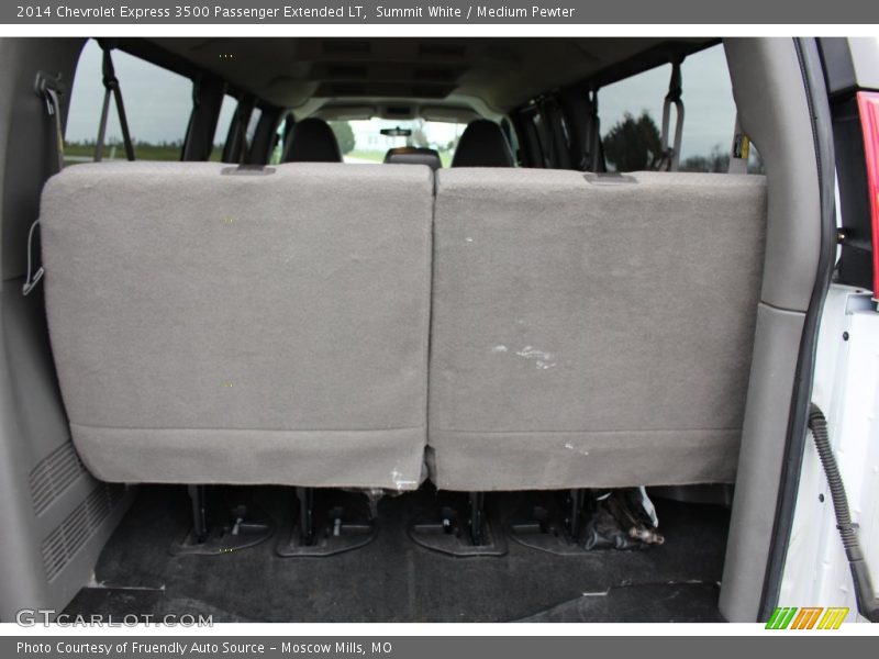 Summit White / Medium Pewter 2014 Chevrolet Express 3500 Passenger Extended LT