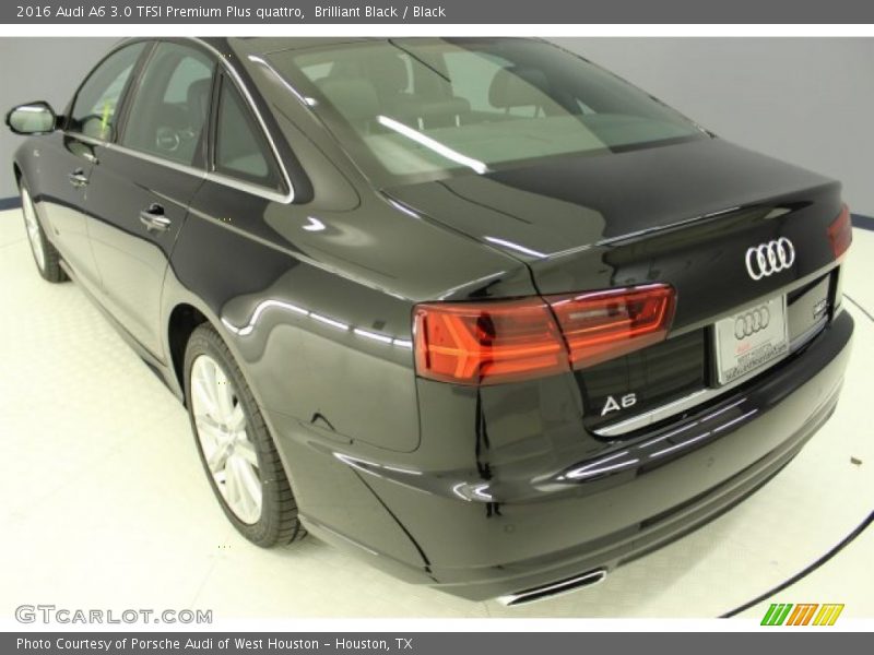 Brilliant Black / Black 2016 Audi A6 3.0 TFSI Premium Plus quattro
