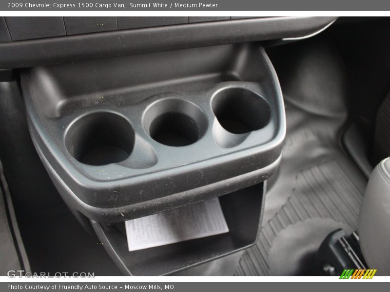 Summit White / Medium Pewter 2009 Chevrolet Express 1500 Cargo Van