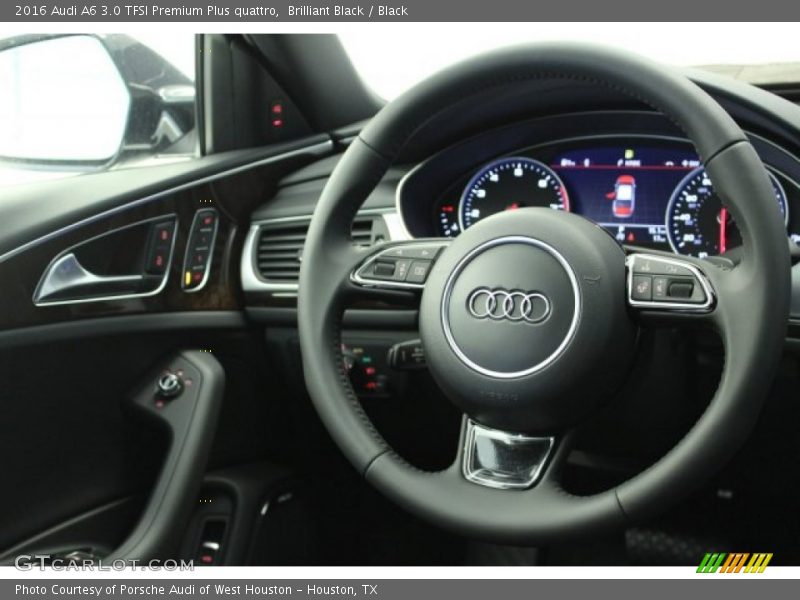 Brilliant Black / Black 2016 Audi A6 3.0 TFSI Premium Plus quattro