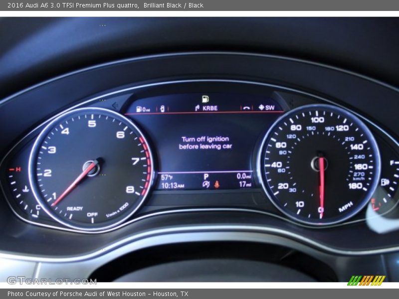 Brilliant Black / Black 2016 Audi A6 3.0 TFSI Premium Plus quattro