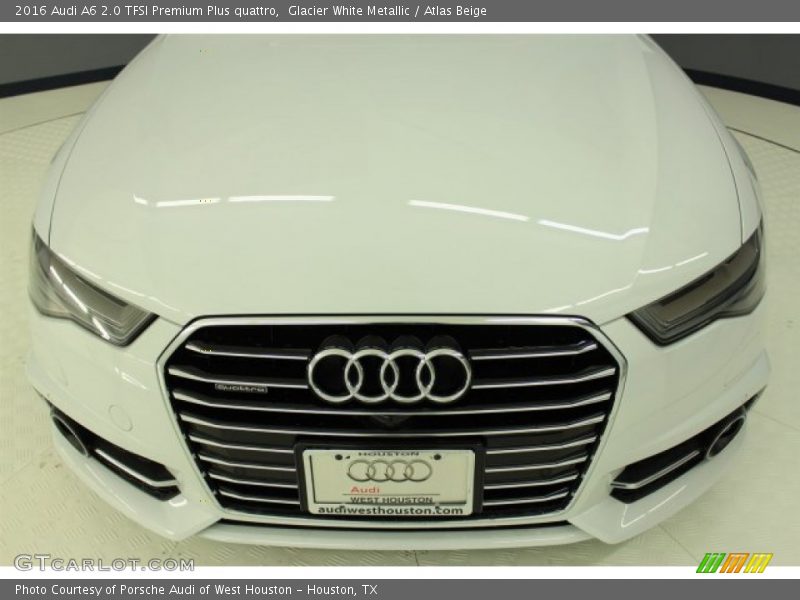 Glacier White Metallic / Atlas Beige 2016 Audi A6 2.0 TFSI Premium Plus quattro