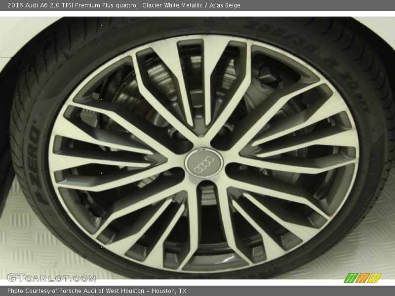 Glacier White Metallic / Atlas Beige 2016 Audi A6 2.0 TFSI Premium Plus quattro