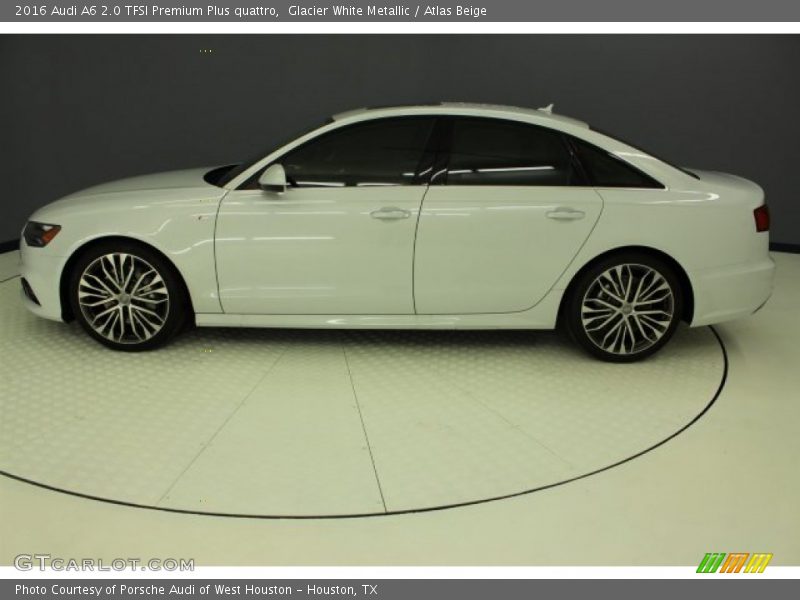 Glacier White Metallic / Atlas Beige 2016 Audi A6 2.0 TFSI Premium Plus quattro