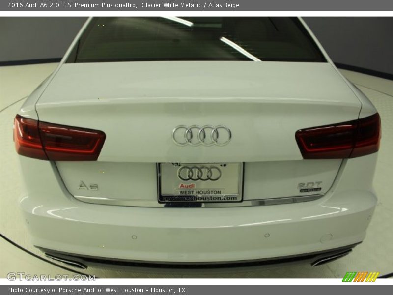 Glacier White Metallic / Atlas Beige 2016 Audi A6 2.0 TFSI Premium Plus quattro