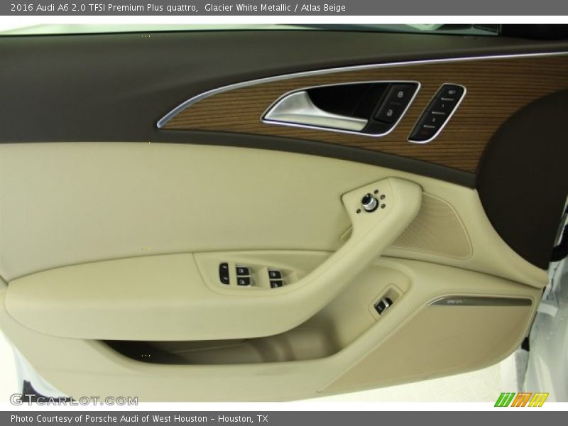 Glacier White Metallic / Atlas Beige 2016 Audi A6 2.0 TFSI Premium Plus quattro