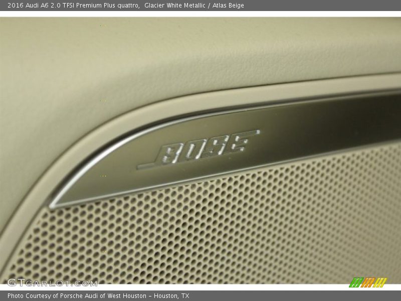 Glacier White Metallic / Atlas Beige 2016 Audi A6 2.0 TFSI Premium Plus quattro
