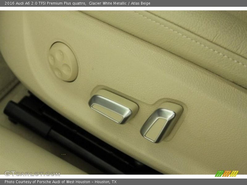 Glacier White Metallic / Atlas Beige 2016 Audi A6 2.0 TFSI Premium Plus quattro