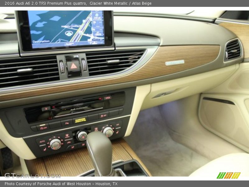 Glacier White Metallic / Atlas Beige 2016 Audi A6 2.0 TFSI Premium Plus quattro