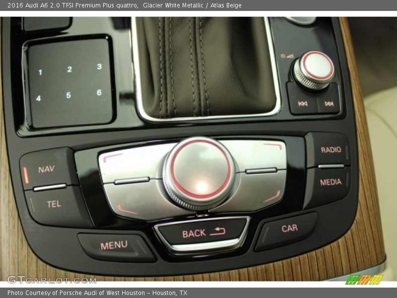 Glacier White Metallic / Atlas Beige 2016 Audi A6 2.0 TFSI Premium Plus quattro