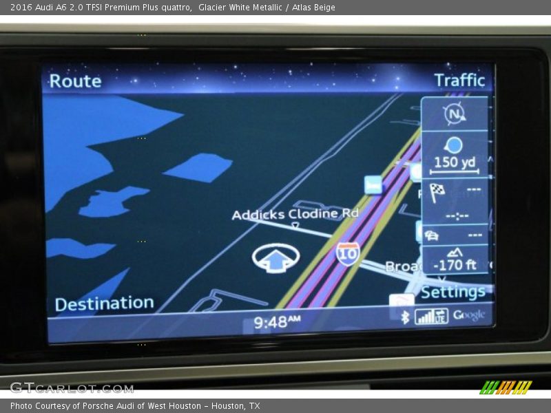 Glacier White Metallic / Atlas Beige 2016 Audi A6 2.0 TFSI Premium Plus quattro