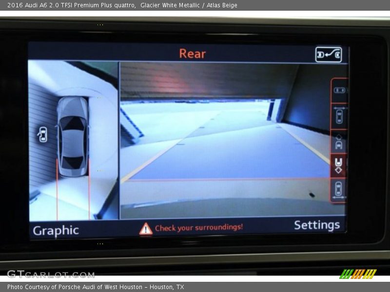 Glacier White Metallic / Atlas Beige 2016 Audi A6 2.0 TFSI Premium Plus quattro