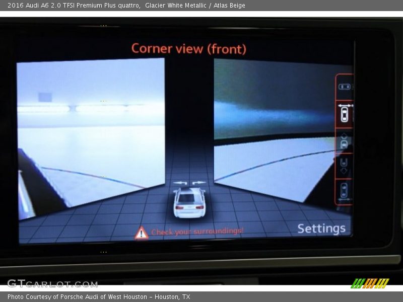 Glacier White Metallic / Atlas Beige 2016 Audi A6 2.0 TFSI Premium Plus quattro