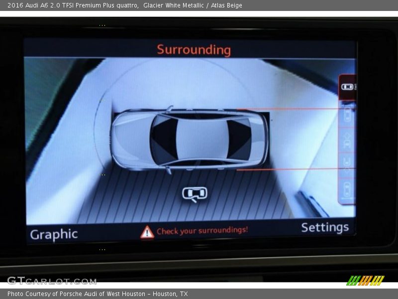 Glacier White Metallic / Atlas Beige 2016 Audi A6 2.0 TFSI Premium Plus quattro