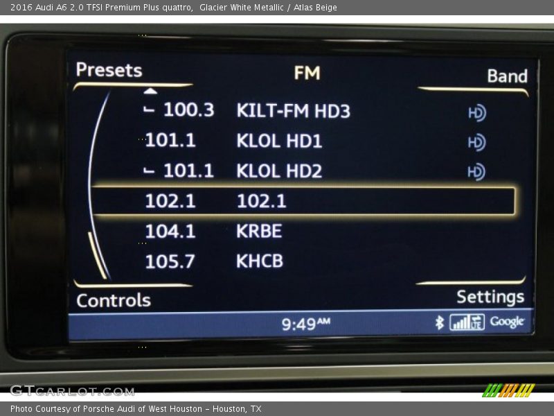 Glacier White Metallic / Atlas Beige 2016 Audi A6 2.0 TFSI Premium Plus quattro