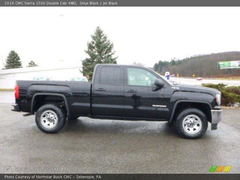 Onyx Black / Jet Black 2016 GMC Sierra 1500 Double Cab 4WD