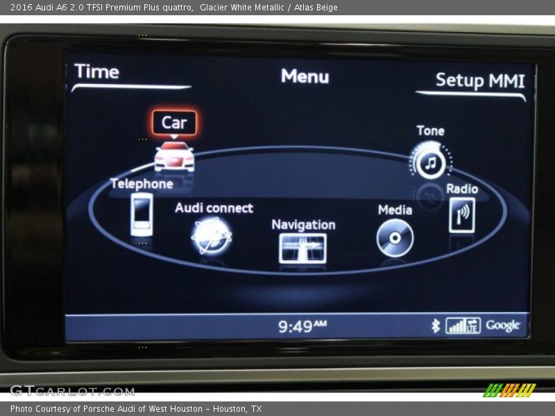 Glacier White Metallic / Atlas Beige 2016 Audi A6 2.0 TFSI Premium Plus quattro