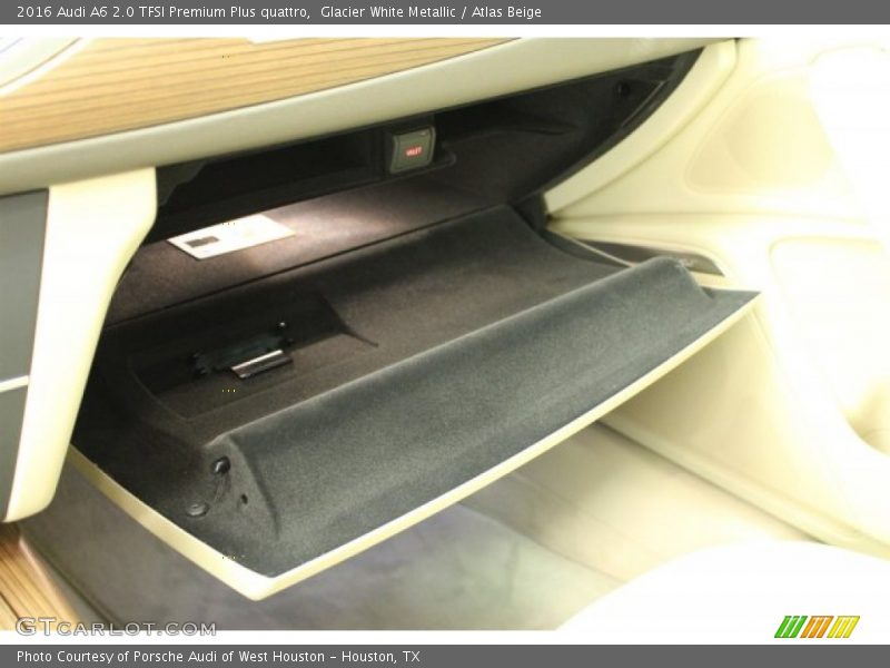 Glacier White Metallic / Atlas Beige 2016 Audi A6 2.0 TFSI Premium Plus quattro