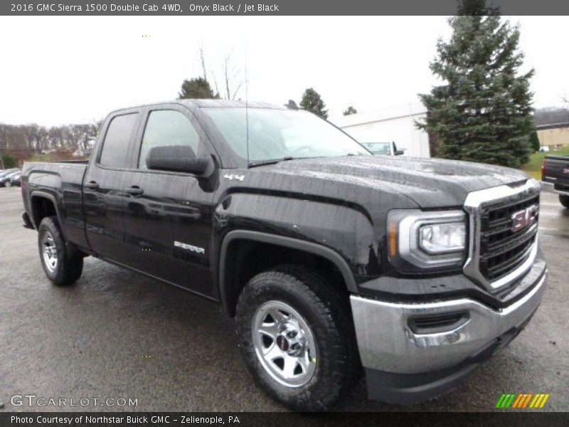 Onyx Black / Jet Black 2016 GMC Sierra 1500 Double Cab 4WD