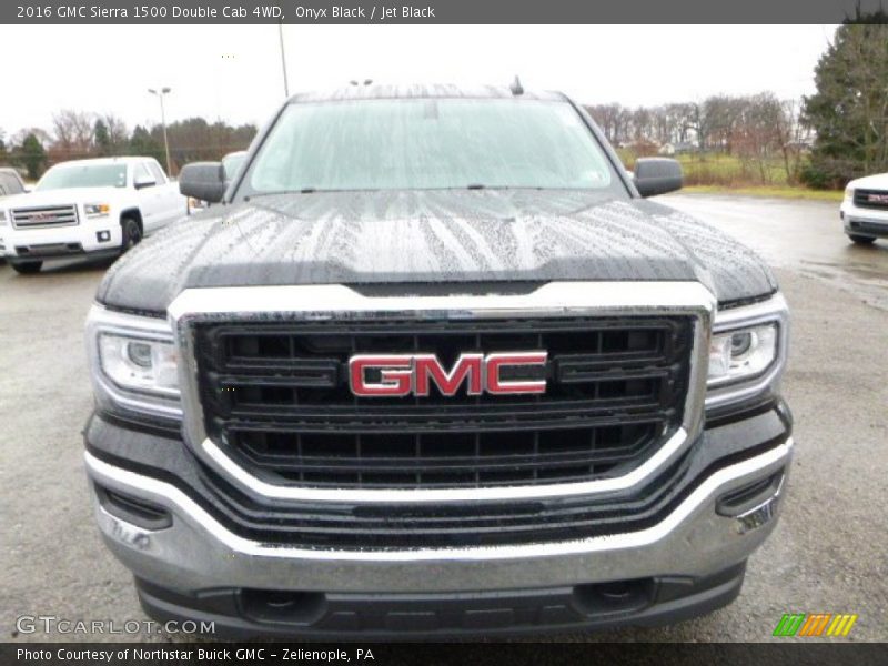 Onyx Black / Jet Black 2016 GMC Sierra 1500 Double Cab 4WD
