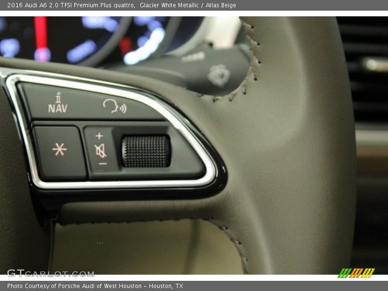 Glacier White Metallic / Atlas Beige 2016 Audi A6 2.0 TFSI Premium Plus quattro