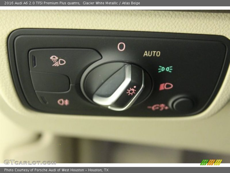 Glacier White Metallic / Atlas Beige 2016 Audi A6 2.0 TFSI Premium Plus quattro