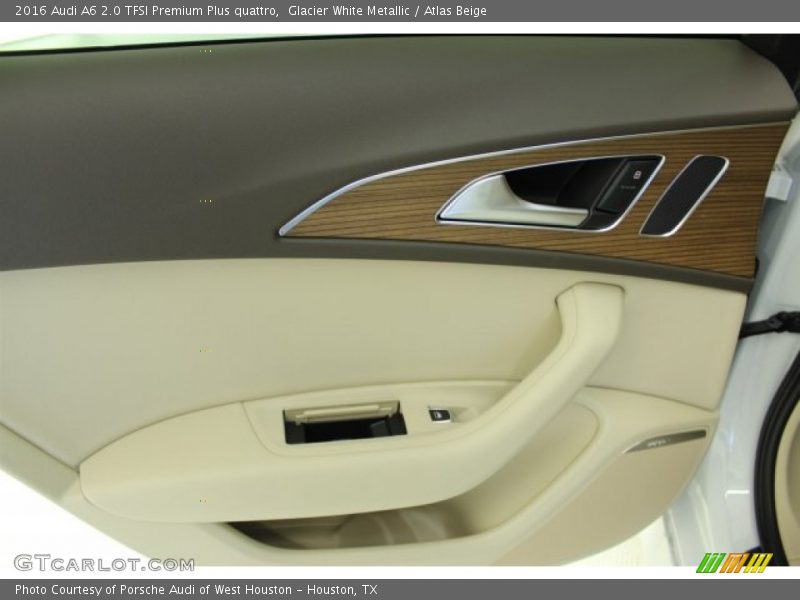 Glacier White Metallic / Atlas Beige 2016 Audi A6 2.0 TFSI Premium Plus quattro