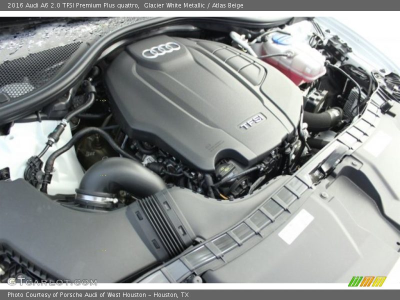 Glacier White Metallic / Atlas Beige 2016 Audi A6 2.0 TFSI Premium Plus quattro