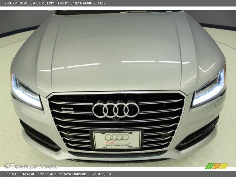 Florett Silver Metallic / Black 2016 Audi A8 L 4.0T quattro