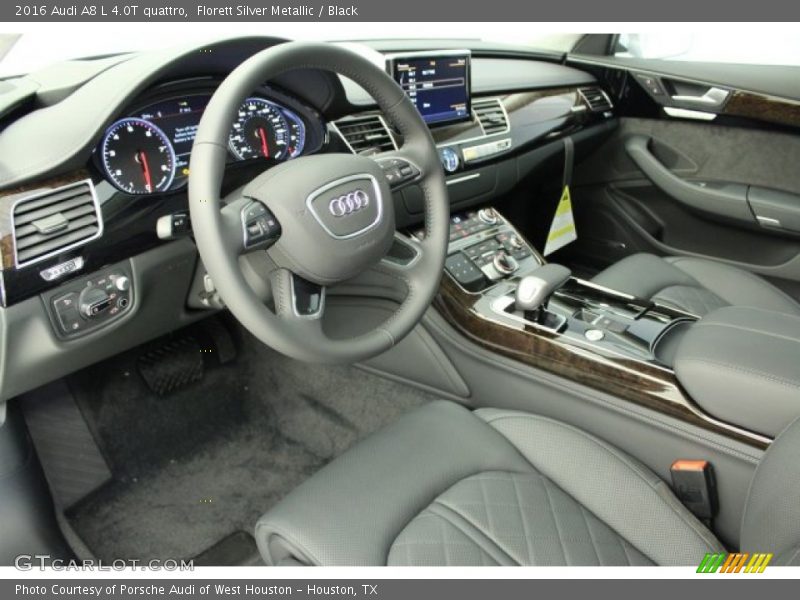 Black Interior - 2016 A8 L 4.0T quattro 