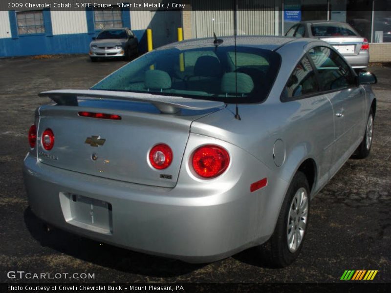 Silver Ice Metallic / Gray 2009 Chevrolet Cobalt LS XFE Coupe