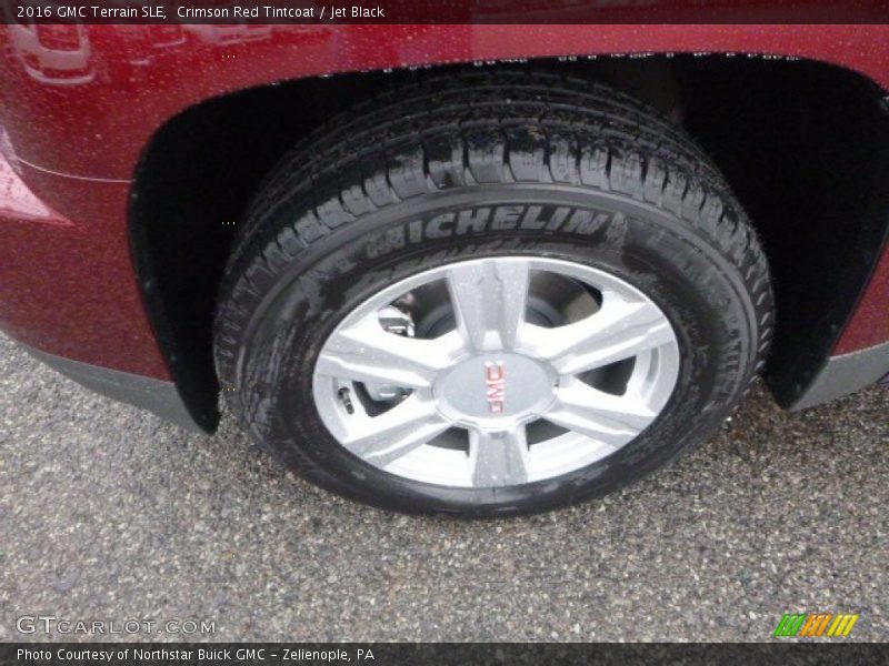 Crimson Red Tintcoat / Jet Black 2016 GMC Terrain SLE
