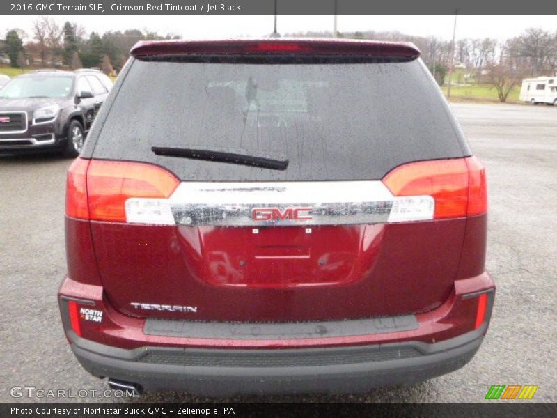 Crimson Red Tintcoat / Jet Black 2016 GMC Terrain SLE