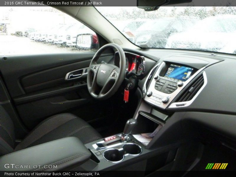 Crimson Red Tintcoat / Jet Black 2016 GMC Terrain SLE