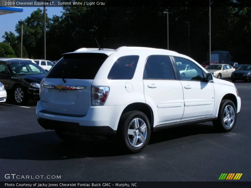 Summit White / Light Gray 2009 Chevrolet Equinox LT