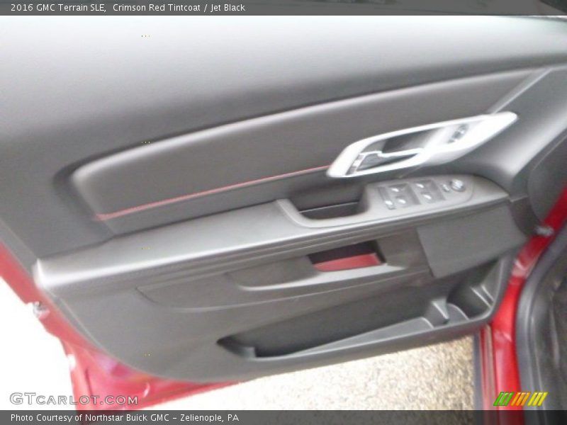 Crimson Red Tintcoat / Jet Black 2016 GMC Terrain SLE