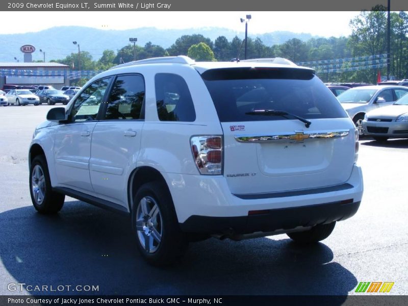 Summit White / Light Gray 2009 Chevrolet Equinox LT