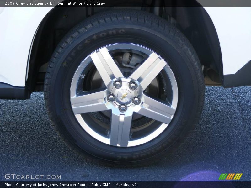 Summit White / Light Gray 2009 Chevrolet Equinox LT